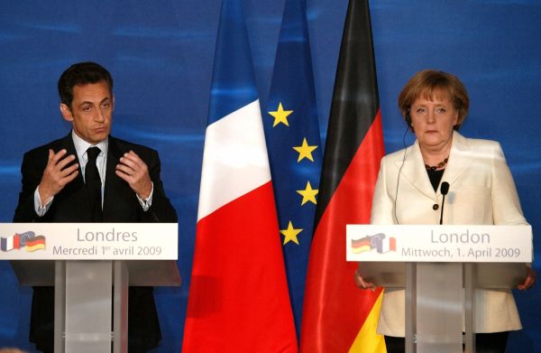 Merkelová a Sarkozy budou mluvit jedním hlasem, řekli společně.